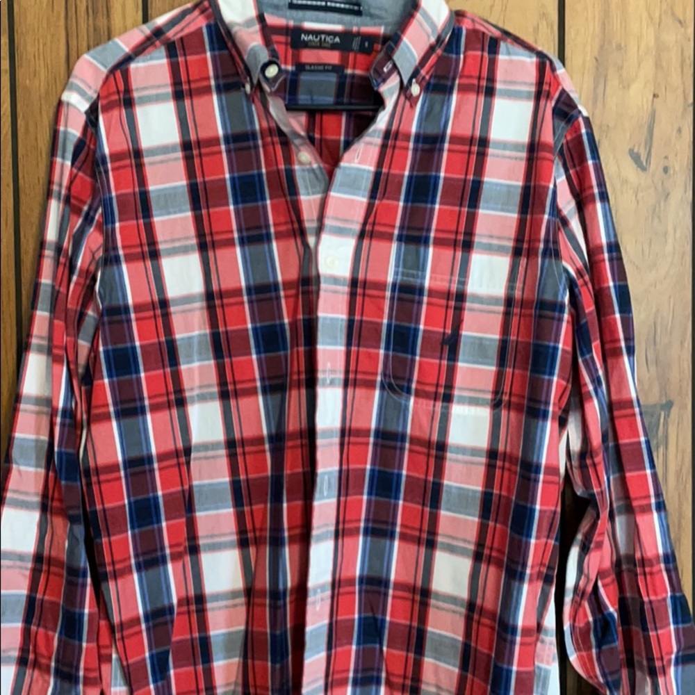 Nautica Small Plaid Shirt